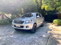 Silver Toyota Hilux 2015 for sale in Laoag City