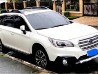 White Subaru Outback 2.5i 2016 for sale in Manila
