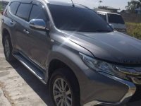 Silver Mitsubishi Montero Sport 2016 for sale in Alaminos