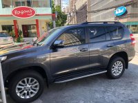 Grey Toyota Prado 2015 for sale in Quezon