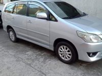 Silver Toyota Innova 2013 for sale in Bacoor