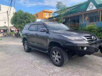 Selling Silver Toyota Fortuner 4X2 2.4L G 2017 in Makati