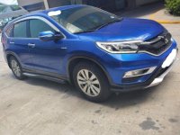 Blue Honda CR-V 2016 for sale in Manila