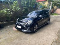 Black Honda Mobilio RS 2016 for sale in Quezon