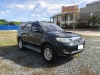 Black Toyota Fortuner 2013 for sale in Mandaue