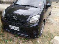 Black Toyota Wigo 2016 for sale in Arayat