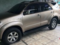 Golden Toyota Fortuner 2007 for sale in Paranaque