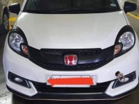 White Honda Mobilio 2016 for sale in Makati