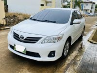 White Toyota Corolla Altis 2013 for sale in Lucena