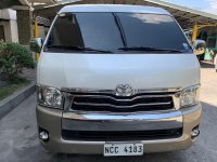 Selling Pearlwhite Toyota Hiace Super Grandia 2018 in Quezon