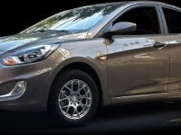 Brown Hyundai Accent 2015 for sale in Guiguinto