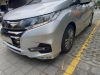 Brightsilver Honda Odyssey 2018 for sale in Quezon