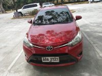 Red Toyota Vios 2015 for sale in San Antonio