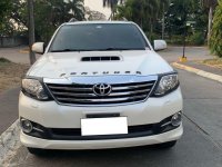 Selling Pearl White Toyota Fortuner 2015 in Pasay