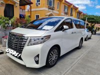 Selling Pearl White Toyota Alphard 2015 in Antipolo