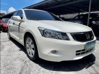 White Honda Accord 2010 for sale in Las Pinas