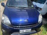 Blue Toyota Wigo 2017 for sale in Caloocan