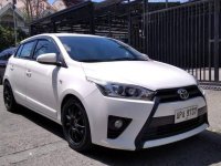  White Toyota Yaris 2015 