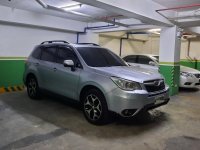 Silver Subaru Forester 2014