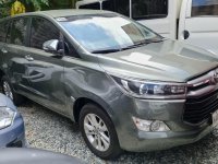 Silver Toyota Innova 2017 for sale in Quezon