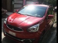 Selling Red Mitsubishi Mirage 2017 in Caloocan