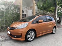Orange Honda Jazz 2012 for sale in Manila
