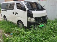 White Nissan Urvan 2016 