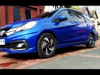 Blue Honda Mobilio 2016 for sale in Cainta