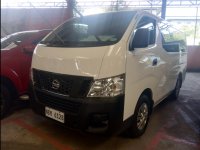 White Nissan NV350 Urvan 2018 for sale in Quezon