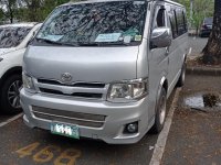 Silver Toyota Hiace 2012