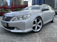 Silver Toyota Camry 2013 