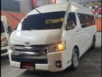 Selling White Toyota Hiace Super Grandia 2019 in Quezon