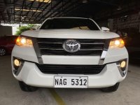 White Toyota Fortuner 2017 