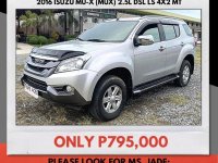 Sell 2016 Isuzu Mu-X