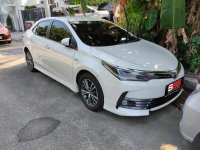 Pearl White Toyota Altis 2018