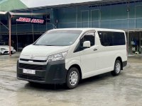 White Toyota Hiace 2021