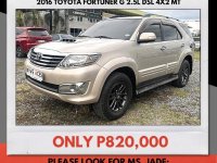  Toyota Fortuner 2016 