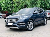 Selling Blue Hyundai Santa Fe 2017 in Quezon