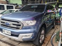 Blue Ford Everest 2016 for sale in Quezon