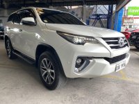 Selling White Toyota Fortuner V 2017 in San Fernando