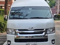 White Toyota Hiace Super Grandia 2018 for sale in Parañaque