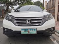 White Honda CR-V 2012 for sale in Manila