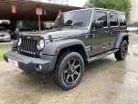 Grayblack Jeep Wrangler Unlimited 2018 for sale in Pasig