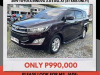 Black Toyota Innova 2019 for sale in Mandaue