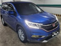 Blue Honda CR-V 2017 for sale in Manila