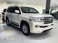 Pearl White Toyota Land Cruiser 2019 for sale in Quezon