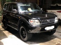 Black Toyota Land Cruiser Prado 1997 for sale in Quezon