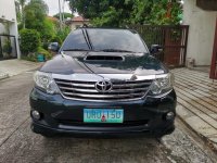 Selling Grayblack Toyota Fortuner 2013 in Parañaque