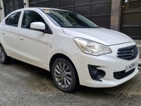 Pearl White Mitsubishi Mirage G4 2019 for sale in Quezon