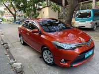 Orange Toyota Vios 2014 for sale in Quezon